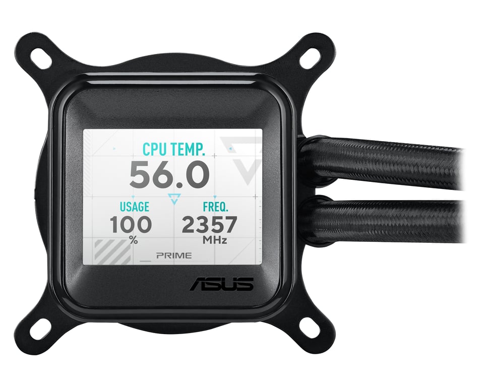 ASUS PRIME LC360 ARGB LCD - vue 3