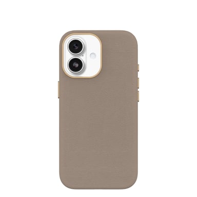 OtterBox Symmetry Cactus Leather Series pour Apple iPhone 17, Cottonwood Glen Apple (brand) iPhone 17