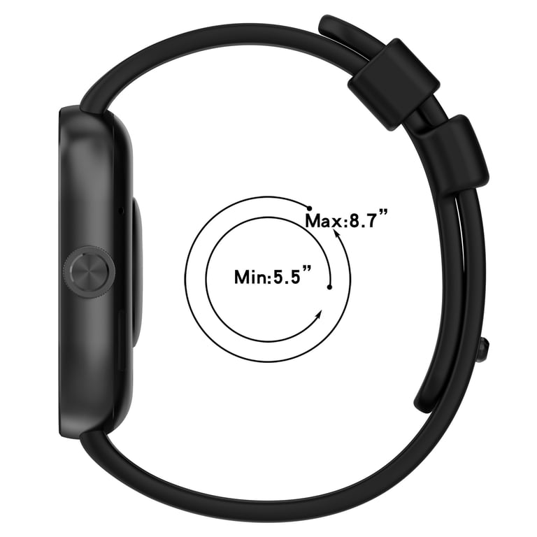 Bracelet en silicone pour montre Redmi 4 Neuf - vue 2