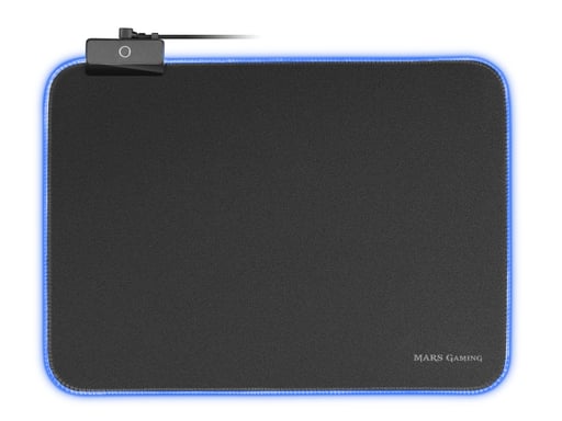 Mars Gaming MMPRGBL Tappetino per mouse da gioco nero