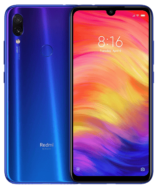 Redmi Note 7 64 GB, Azul, desbloqueado
