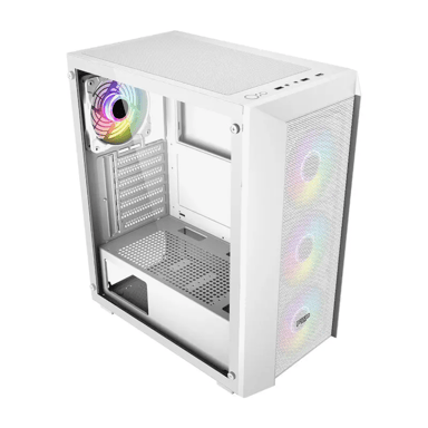PC Gamer RONIN SHIRO A45 RTX56, Ryzen 5 4500, RTX 5060 White, RAM 16GB DDR4, M.2 1TB, Win 11 Pro, Wifi