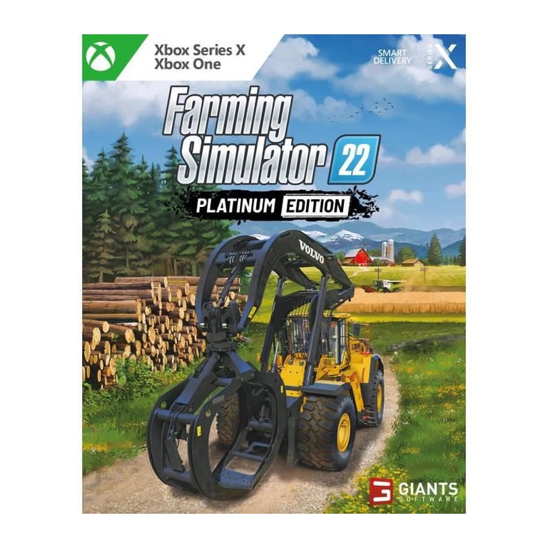 Farming Simulator 22 Platinum Edition Jeu Xbox One et Xbox Series X - Koch  Media
