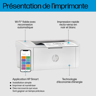 HP LaserJet M110w Sans fil Noir et blanc Imprimante