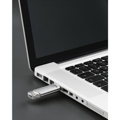 Hama C-Laeta lecteur USB flash 64 Go USB Type-A / USB Type-C 3.2 Gen 1 (3.1 Gen 1) Argent