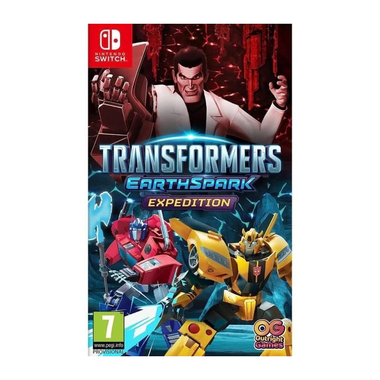 Transformers : Earthspark - Expedition - Jeu Nintendo Switch - Neuf