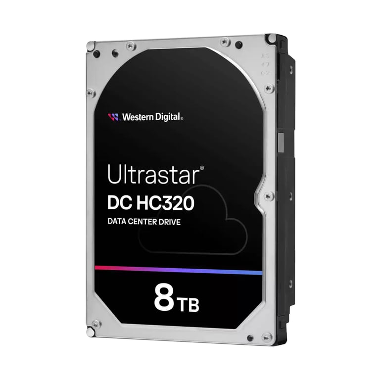 Western Digital Ultrastar DC HC320 disque dur 8 To 7200 tr/min 256 Mo 3.5  SAS - Neuf