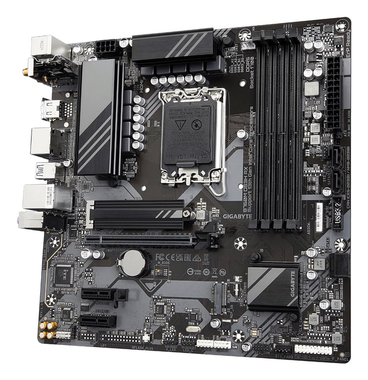 Gigabyte B760M DS3H AX - vue 3