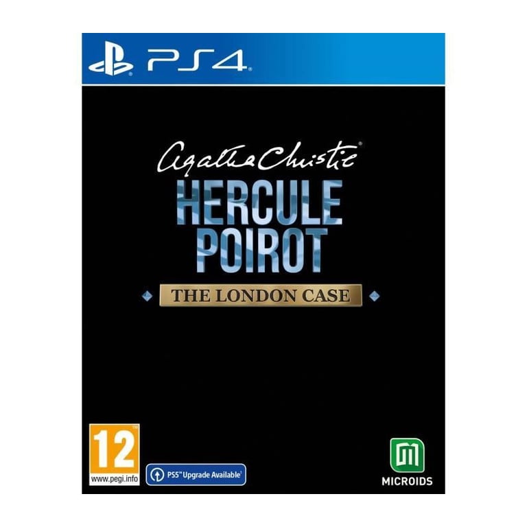 Agatha Christie Hercule Poirot The London Case PS4 Neuf