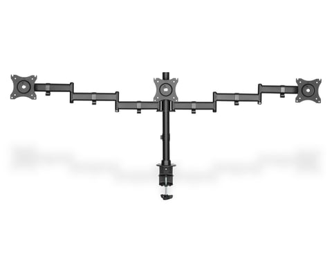 Digitus Support triple écran avec pince de fixation
