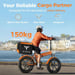 ENGWE EP-2 Pro 20'' bici elettrica pieghevole con batteria 48V13AH-Nero