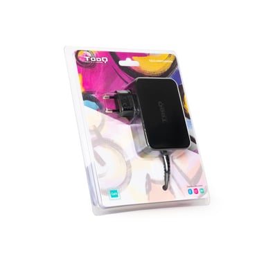 Cargador de Portátil GaN TooQ TQLC-USBCGAN90PD USB Tipo-C- 90W- Automático- Voltaje 5-20V