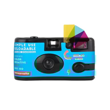 Appareil photo argentique 24x36 Lomography Simple Use Camera Couleur Réutilisable