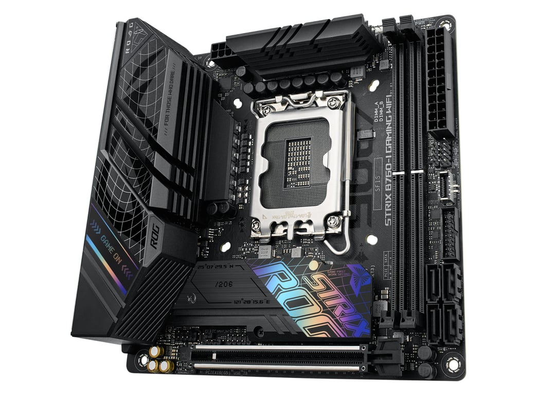 ASUS ROG STRIX B760 I GAMING WIFI - vue 2