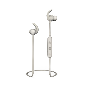 Hama WEAR7208GR Cuffie senza fili per chiamate/musica Bluetooth Grigio