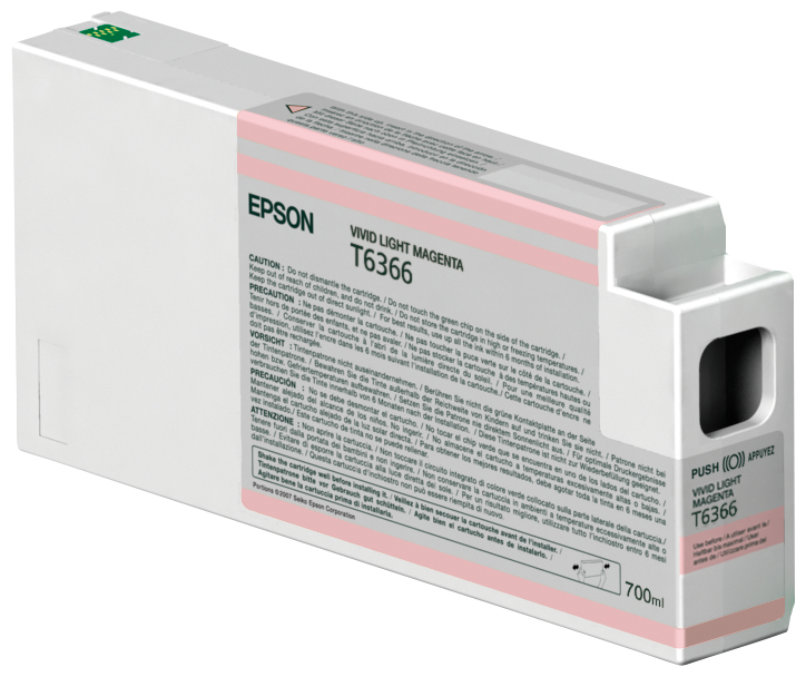 Epson InkT636600 Ultrachrome HDR 700ml VLMG - vue 2