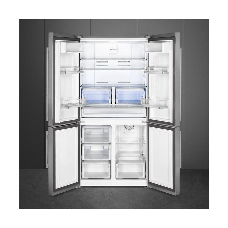 Refrigerateur combine FQ60XDE SMEG ventile no frost 572 - vue 4