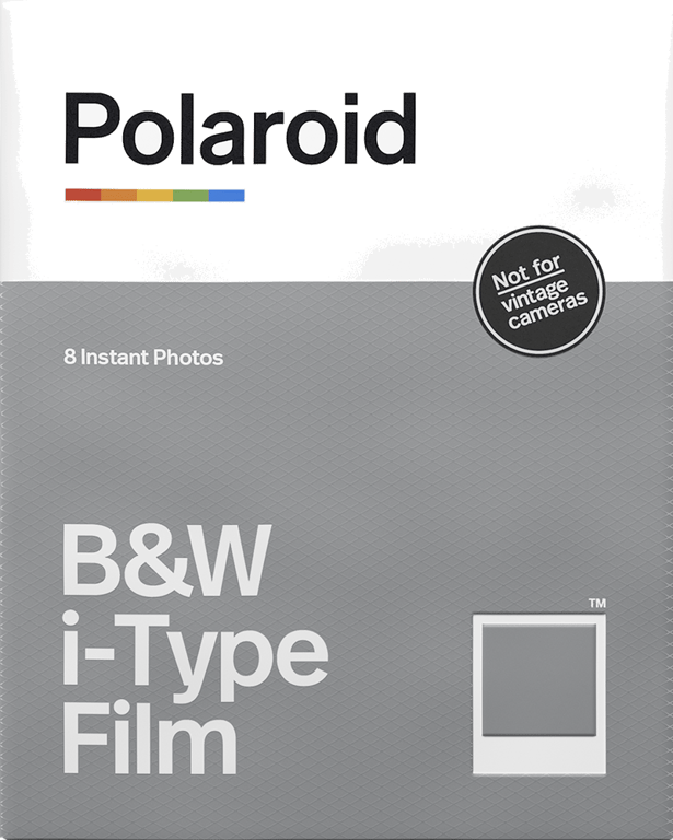 Pack 8 Films Photo pour NOW i-Type Black & White Polaroid