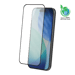Protection d'écran antibactérienne en verre trempé ultra-résistant à bords incurvés (60% verre trempé recyclé) pour Apple iPhone 17 Air, Noir