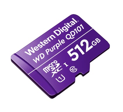 Western Digital WD Purple SC QD101 512 GB MicroSDXC Classe 10