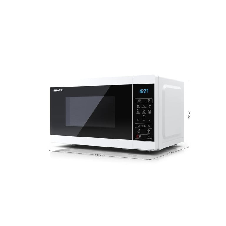 Four à Micro-Ondes SHARP YC-MS02EW – 20L, 800W, 11 Niveaux de Puissance - vue 3
