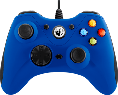 NACON PCGC-100BLUE mando y volante Azul USB Gamepad Analógico PC