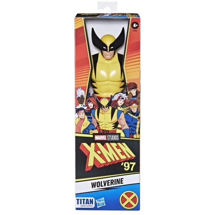 Figurine Wolverine - Titan Hero Series - 28,5 cm - Jouet X-Men pour enfants - Neuf