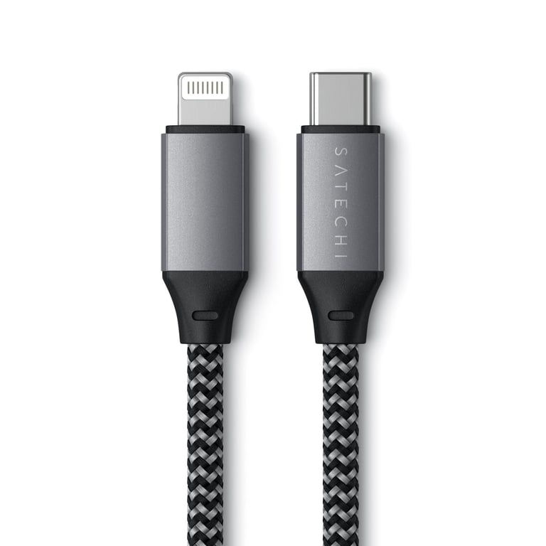 Satechi Câble Usb-c Vers Lightning - 25cm Gris - vue 2