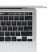 MacBook Pro M1 (2020) 13.3', 3.2 GHz 256 Go 8 Go  Apple GPU 8, Argent - QWERTY Italien