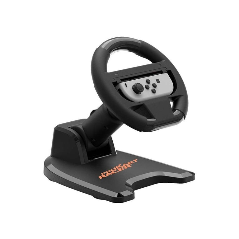 Subsonic Lot de 2 volants de course pliable pour Joy Con Nintendo Switch et Switch 2 stand et support ventouses - vue 4