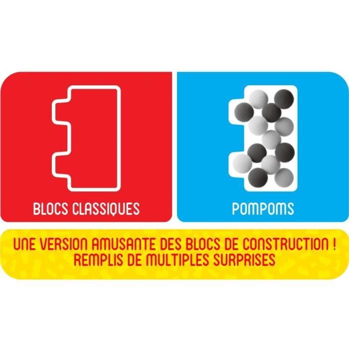 Coffret Amis de la ferme - Jeu de construction - JELLY BLOX - Briques souples et flexibles - Des 2 ans - Neuf