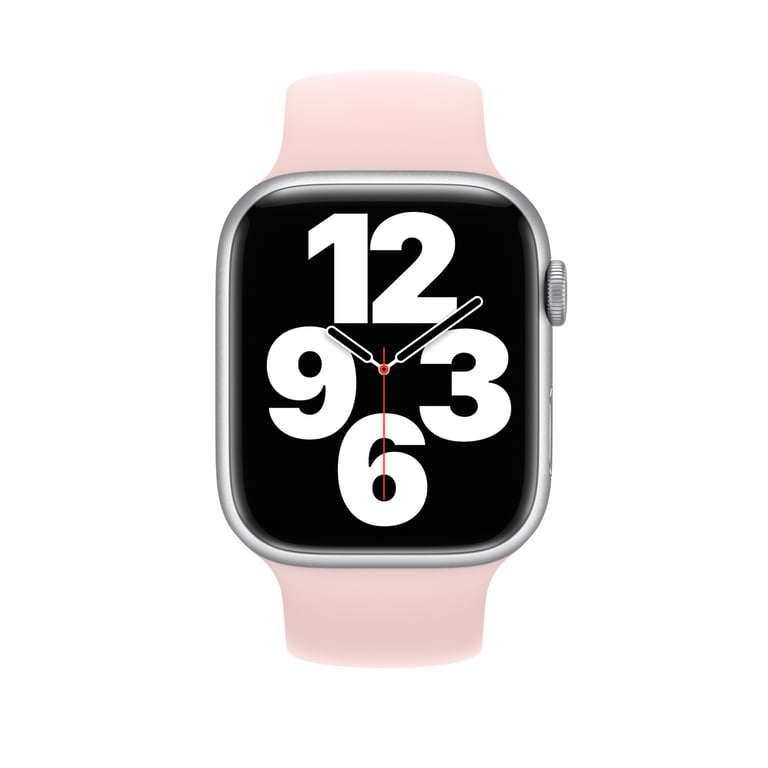 Bracelet Boucle unique en Silicone pour Apple Watch 44454649 mm Taille 12 Chalk - vue 3