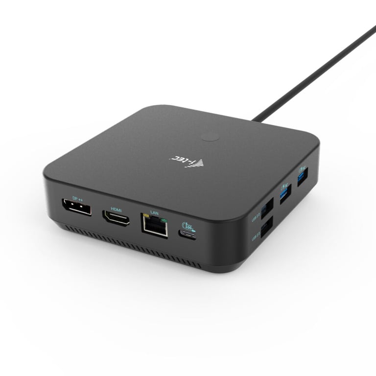 i tec USB C HDMI Dual DP Docking Station + Power Delivery + Chargeur universel - vue 3