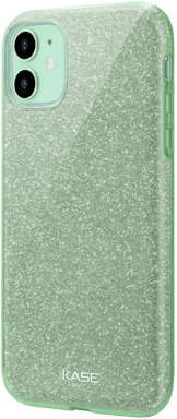 Guscio sottile glitterato per Apple iPhone 11, verde