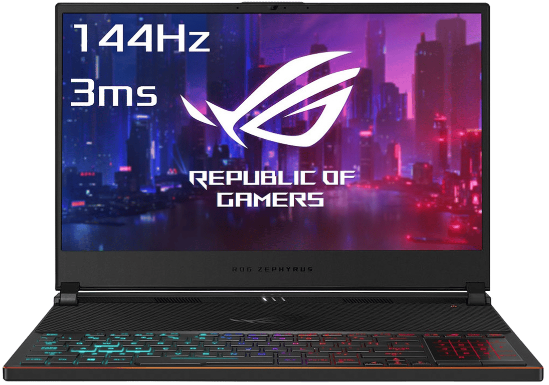 ASUS ZEPHYRUS-S-GX535GX-ES002T 15.6 - Intel Core i7-8750H 2.2 Ghz - NVIDIA GeForce RTX 2080 Max-Q - 