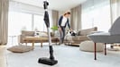 Bosch BBS711W Aspirapolvere senza sacco nero, acciaio inox, bianco