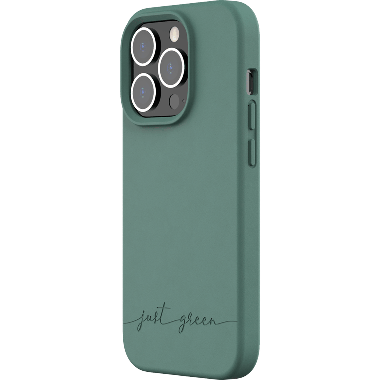 Coque Apple iPhone 14 Pro Natura Night Green - Eco-conçue Just Green