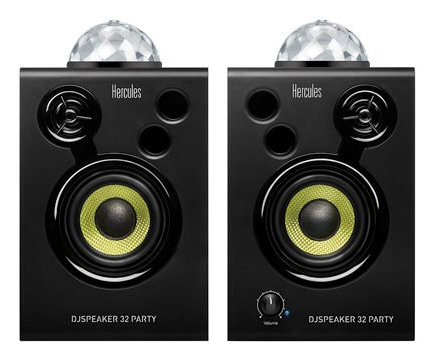 Hercules DJ Speaker 32 Party Negro Alámbrico 30 W