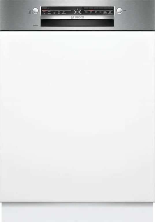 Lave vaisselle semi encastrable BOSCH SMI2HTS02E SER2 13 couverts Induction L60cm 46 dB Acier Brossé - vue 7