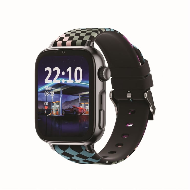 Montre connectée pour enfant SAVEFAMILY SaveWatch Plus 2 GPS & appels vidéo Écran AMOLED Gorilla Glass Appareil photo 8MP - vue 2