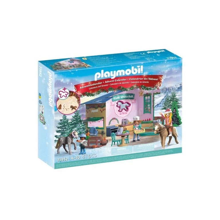 Playmobil 71952 Calendrier de lavent pâtisserie de Noël Les calendriers de lavent Horses of Waterfall 81 pièces Dès - vue 3