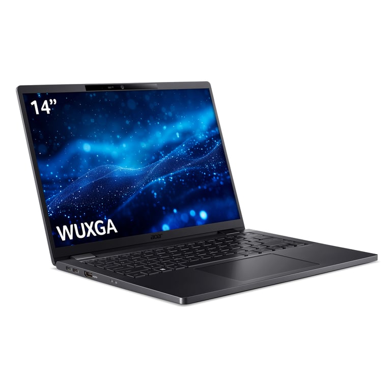 Acer TravelMate P6 TMP614 53 TCO Intel® Core™ i7 i7 Ordinateur portable 35 6 cm 14 WUXGA LPDDR5 SDRAM SSD Wi Fi 6E 802.11ax Windows 11 Pro Neuf - vue 3