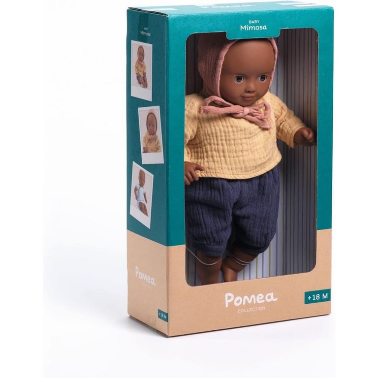 Poupée Baby Mimosa Pomea de Djeco Poupée en Vinyle Doux pour Enfants Neuf - vue 3