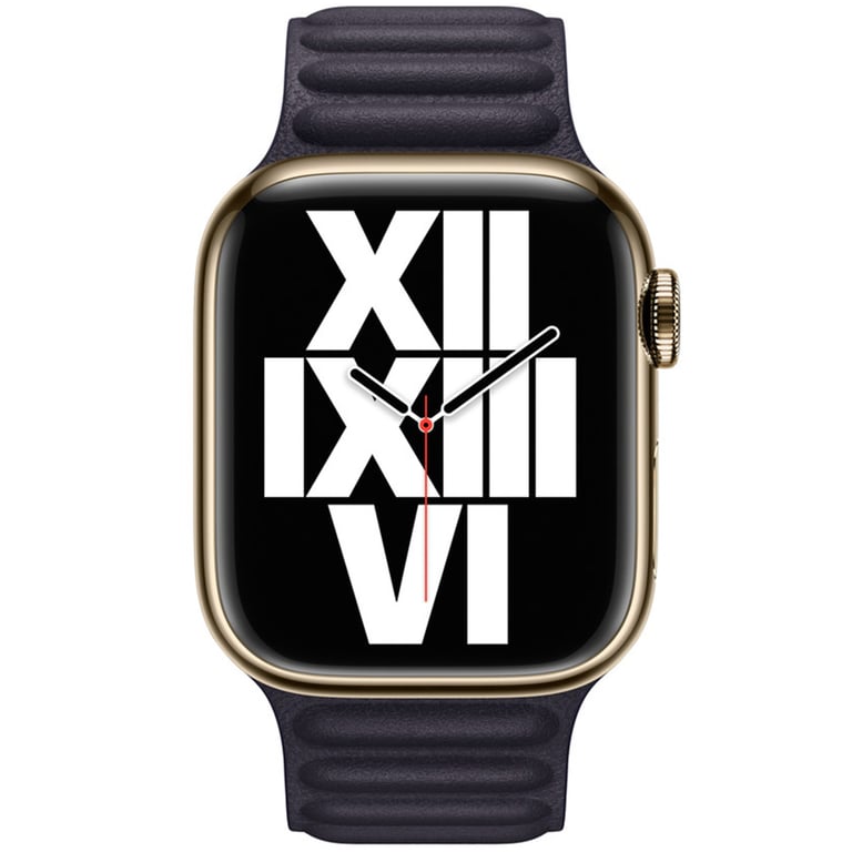 Apple Watch Leather Link Taille / Ink - vue 7
