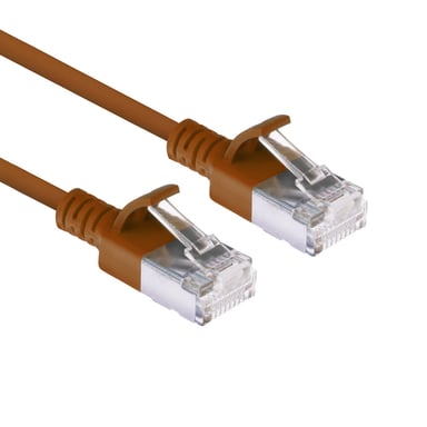 ACT DC7230 cable de red Marrón 0,15 m Cat6a U/FTP (STP)