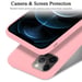 Coque pour Apple iPhone 13 MINI en LIQUID PINK Housse de protection Étui en silicone TPU flexible
