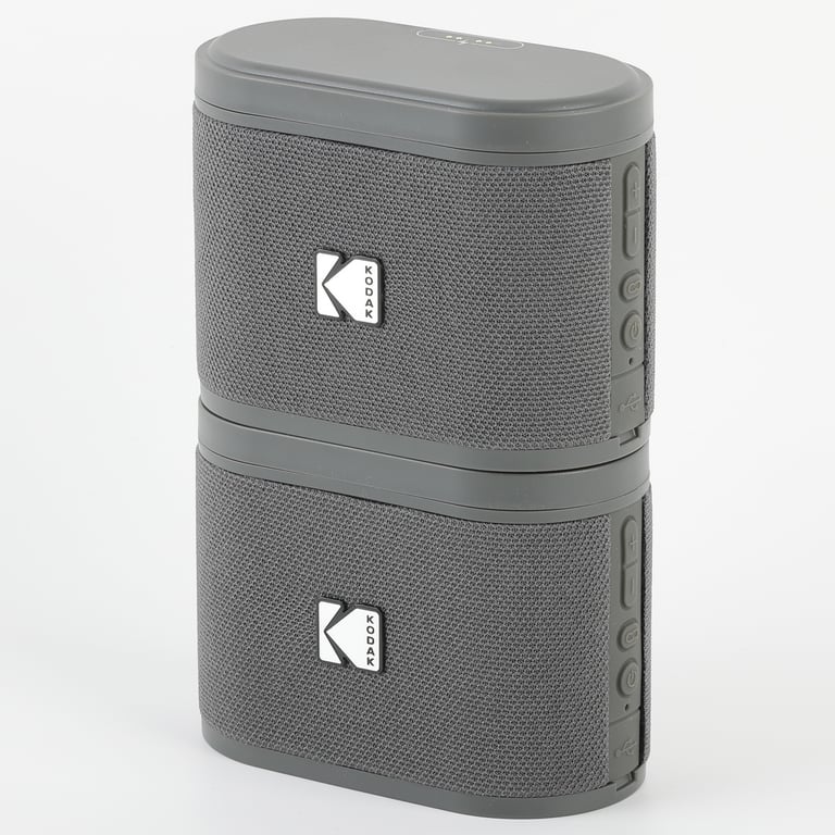 Enceintes Bluetooth Kodak Soundbrix RMS sans fil magnétique docking autonomie 3 heures - vue 1