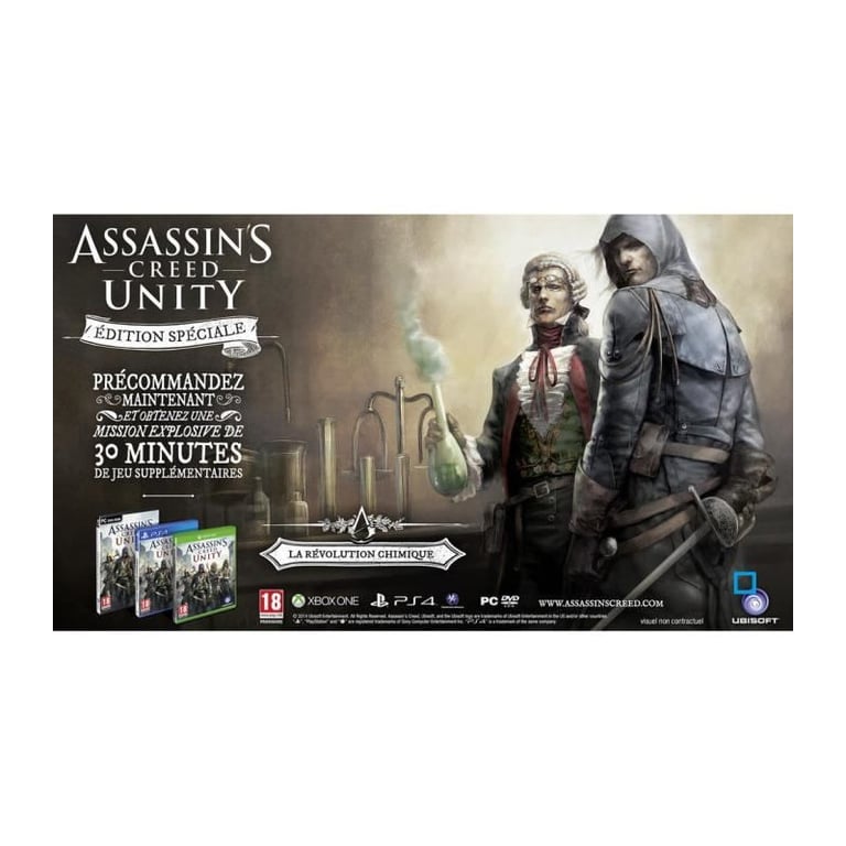 Assassin s Creed Unity Edition Spéciale XBOX One - Neuf