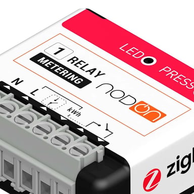 Module Multifonction avec Mesure de Consommation Compatible Zigbee Multicolore