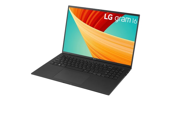 LG Gram 16Z90R Intel® Core™ i7 i7-1360P Ordinateur portable 40,6 cm (16'') Quad HD+ 16 Go LPDDR5-SDRAM 1 To SSD Wi-Fi 6E (802.11ax) Windows 11 Pro Français Noir